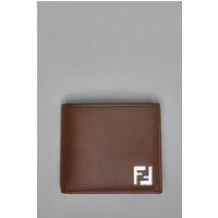 Fendi Bi-Fold Wallet Calf Leather