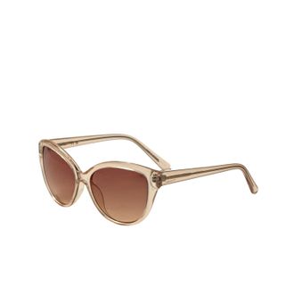 Calvin Klein Womens 55mm Beige Sunglasses CK19536SN-270
