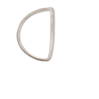 Cortana Individuele Zilveren Oorbel - Dames - Oorbellen - Grijs - ONE Size - Accessoires
