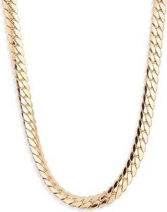 Leith Curb Link Chain Necklace in Gold at Nordstrom Rack