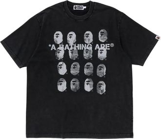 A Bathing Ape T-shirt con logo - Nero