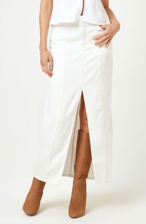L*Space Ciao Bella Denim Maxi Skirt in Meringue at Nordstrom Rack, Size X-Large