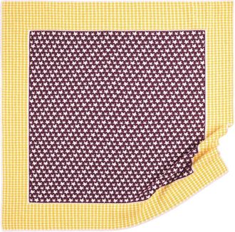 Barrie Sciarpa con motivo a stelle - Viola