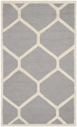 Safavieh Alfombra lana grigio/neutrale 122 x 183 cm
