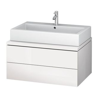 Duravit Mueble Bajo Lavabo L-cube 820x547x400mm Alto Brillo Albaricoque Perla