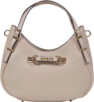 Guess Tassen, Dames, Beige, ONE Size, Elegante Kleine Satchel