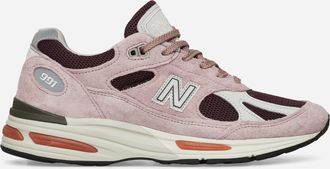 New Balance Made in UK 991v2 Grape Sorbet Sneakers Deauville Mauve