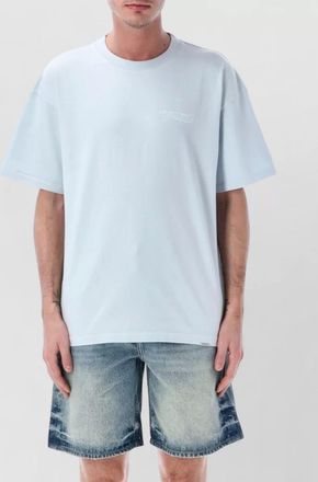 Represent cotton logo print oversized t-shirt