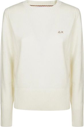 Sun 68 Truien & Vesten, Dames, Wit, S, GC Piccola