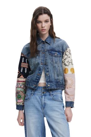 Desigual CHAQT_CASSID, 5053 Denim Medium WASH, XS