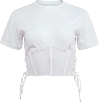 Fleur du Mal T-shirt Sabrina - Bianco