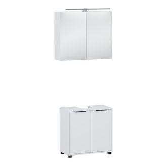 Vicco Conjunto De Muebles De Ba&ntilde;o Lavio, Blanco, 2 Partes, Vicco