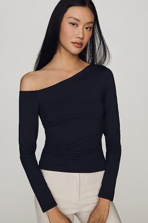 Maeve Off-Shoulder Long-Sleeve Top