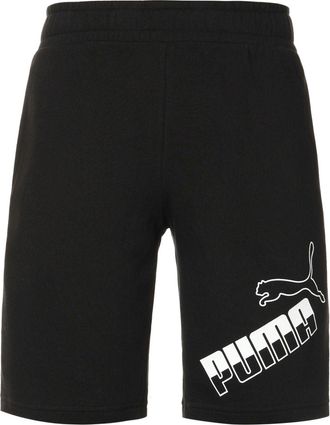 Puma Amplified Big Logo Shorts Black White 588675-01