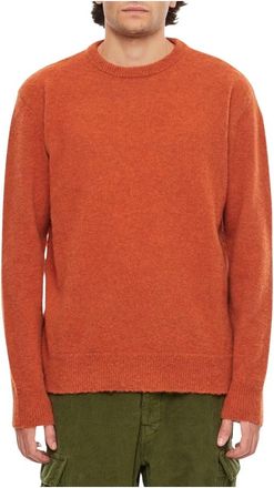 President's Shetland Wol Ronde Hals Trui - Heren - Ronde hals truien - Bruin - XL - Wol - Truien & Vesten