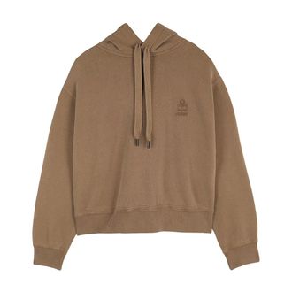 Isabel Marant Salmy Hoodie - female - Marant &eacute;toile - Hoodies - Brown - XS - Sweatshirts & Hoodies