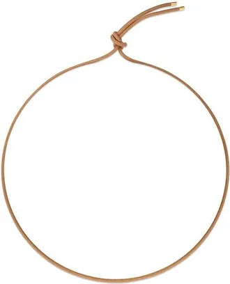 Thatch Rya Leather Cord Necklace in Sand at Nordstrom