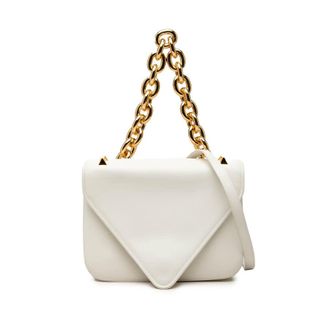 Bottega Veneta Pre-owned Bottega Veneta Small Leather Mount Envelope Chain Bag Ladies B32V3TRMOI0ML8TZ