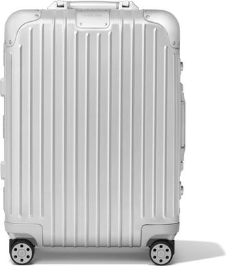 Rimowa Original Cabin Suitcase in Silver - Aluminium - 21.7x15.8x9.1