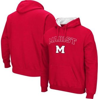 Colosseum Mens Colosseum Red Marist Red Foxes Arch & Logo 3.0 Pullover Hoodie at Nordstrom, Size Medium