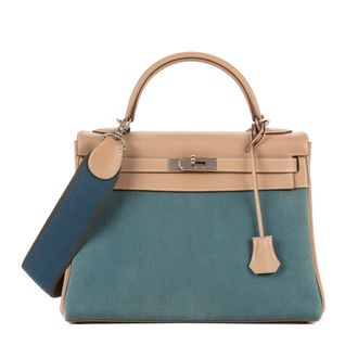 Herm&egrave;s Rare Ltd. Ed. Kelly 32 Retourne Amazonia 32 Schoudertas