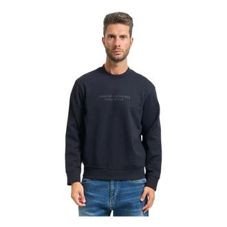 A|X Armani Exchange Hombre, Sudaderas, Azul, Talla: 2XL