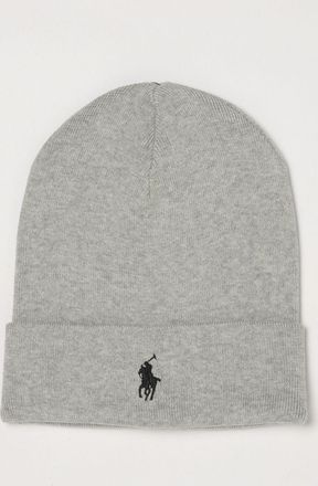 Polo Ralph Lauren Pony Logo Embroidered Cotton Beanie Hat