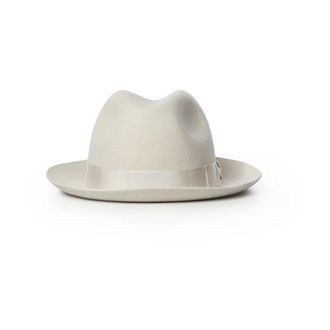 Borsalino Marengo vilthoed - Heren - Accessoires - Beige - Maat: 56 CM
