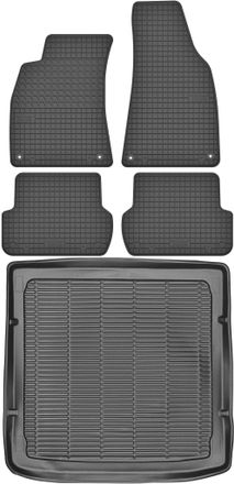 OEM Set Di Tappetini In Gomma Per Auto E Tappetino Per Bagagliaio Per Audi A4 B6 B7 Typ 8e Avant / Kombi Dal 2000 Al 2008