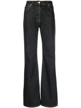 Moschino Jeans a gamba ampia - Nero