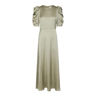 Neo Noir Maxi Jurk - Dames - Maxi kleedjes - Groen - XS - Polyester - Kleedjes