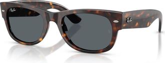 Ray-Ban Rb 0832S Mega Wayfarer II Zonnebrillen - unisex - Zonnebrillen - Bruin - 52 MM - Accessoires