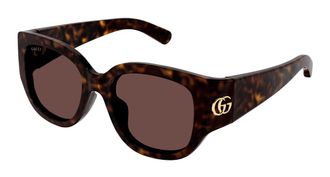 Gucci Brown Square Ladies Sunglasses GG1599SA 002 52