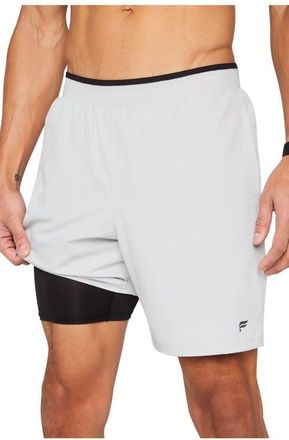 Fabletics The Fundamental Short II Lined 7 in Mineral Grey at Nordstrom, Size X-Small