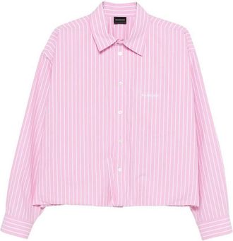 Balenciaga Striped Cotton Shirt
