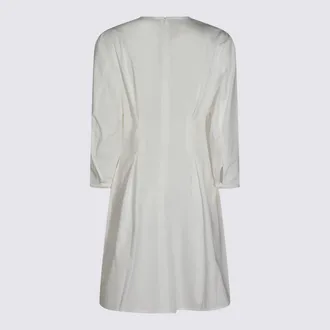 Toteme Womens Dresses White _100 % Co