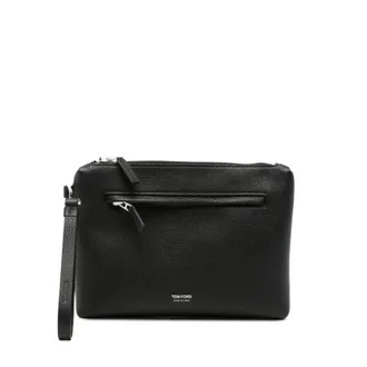Tom Ford Grained Leather Clutch Bag