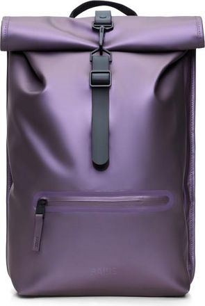 Rains Rolltop Rucksack W3 17 Daypack - Unisex | lila