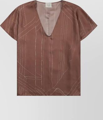 Alysi silk blouse
