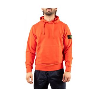 Stone Island Hombre, Sudaderas, Rojo, Talla: M