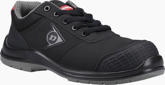 Dunlop Mens Dunlop First One Adv-Evo Low Nubuck Mens Black/Red Safety Trainers - Size: 11