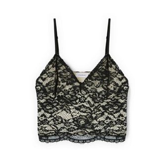 Motivi Tops, Dames, Zwart, M, Sleeveless Tops