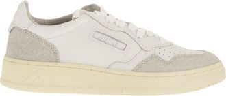 Autry Zapatillas Autry Medalist Low de piel y purpurina