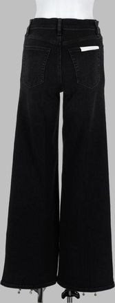 Frame Denim Le Slim Palazzo Jeans - Black