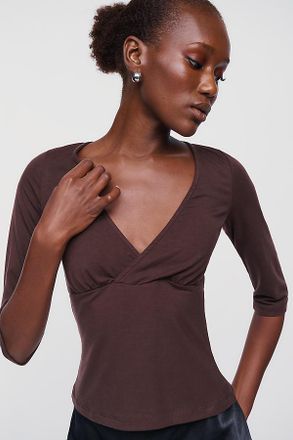 Reformation Aylani Knit Top