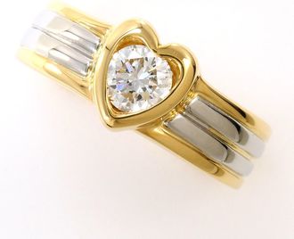 C&A Unbranded Platinum yellow gold yellow gold (18K) Platinum 900 Band Ring (Pre-Owned)