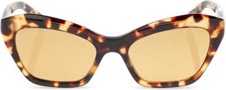 Valentino Garavani Vg 0009S Zonnebril - Dames - Zonnebrillen - Bruin - 52 MM - Accessoires