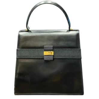 Ferragamo unisex, Pre-owned, Zwart, Maat: ONE Size Leer