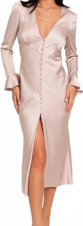 Le Lis Blanc Deux Evelyn Dress In Beige