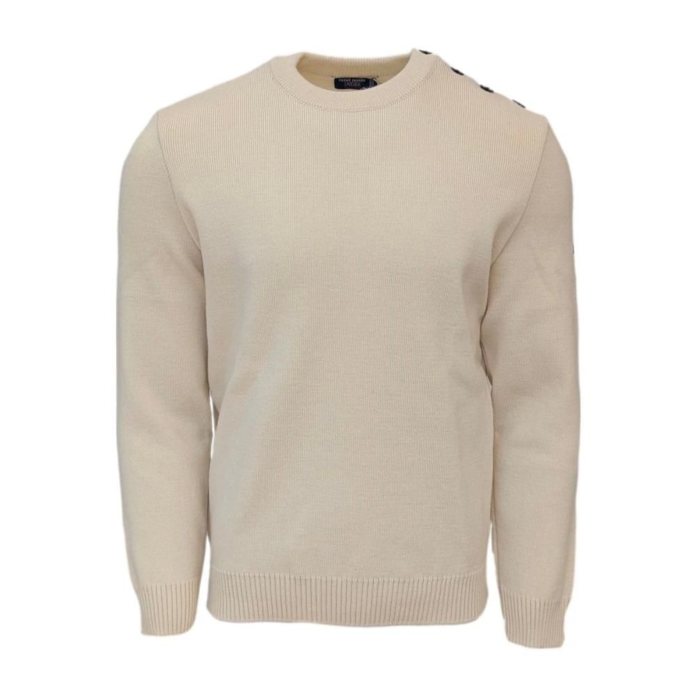 Pull Homme Col V Vert Saint James - Taille L - Neuf Sans étiquettes
